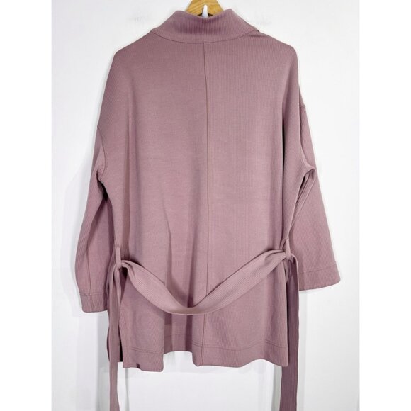 Lululemon Ribbed Softstreme Belted Wrap Twilight Rose - Picture 6 of 11